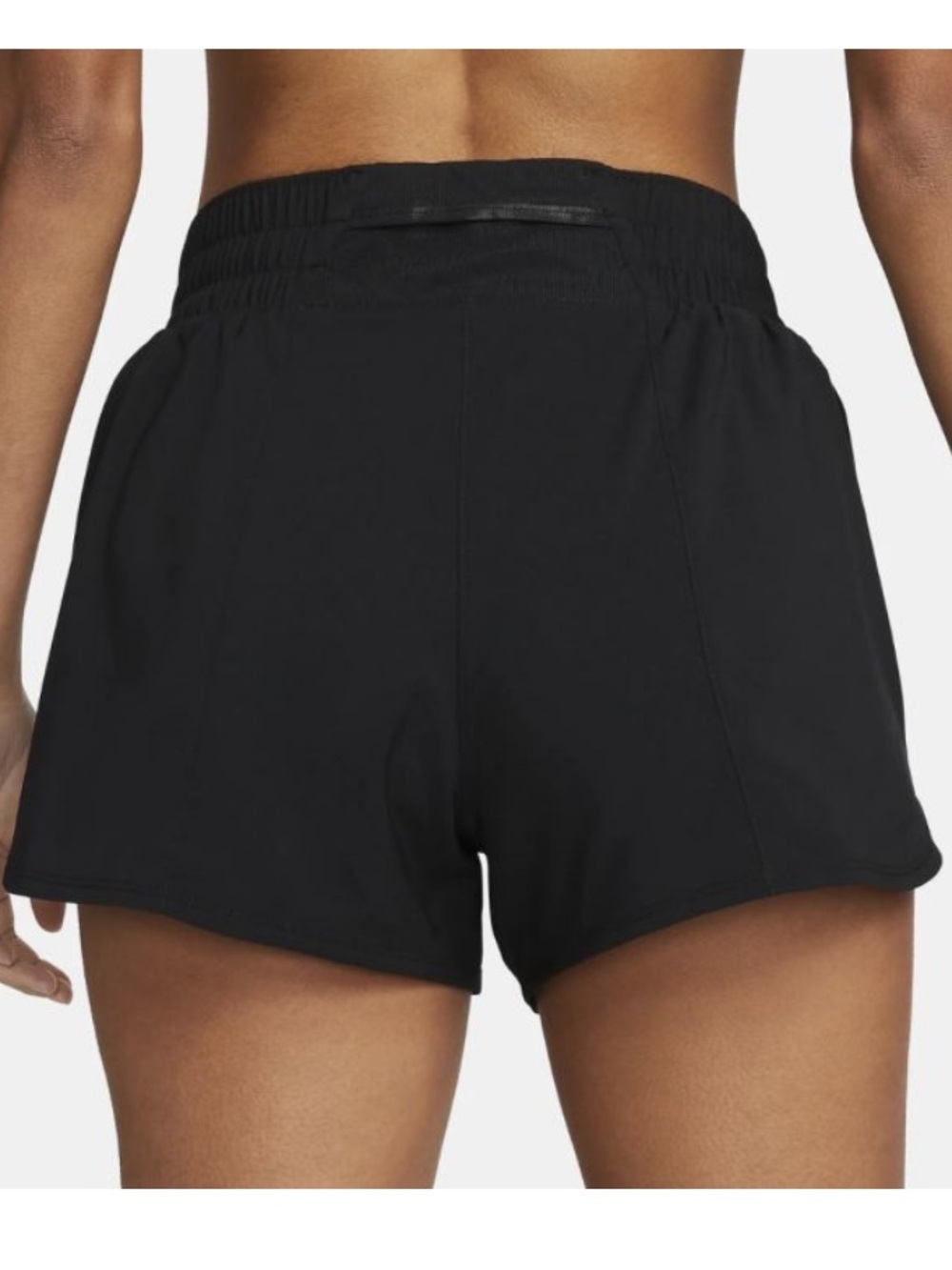 Nike Women's Black Athletic Shorts with Swoosh in EUC - Picture 3 of 14